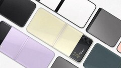 De Galaxy Z Flip4 zal vermoedelijk het ontwerp van de Galaxy Z Flip3 behouden, op de foto. (Afbeelding bron: Samsung)