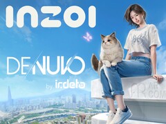 InZOI met Denuvo logobanner (Afbeelding bron: Krafton, Irdeto)