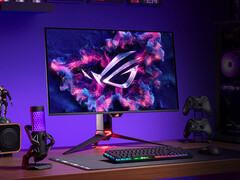 De ROG Swift OLED PG32UCDMR lijkt erg veel op de PG32UCDM, laatst afgebeeld. (Afbeeldingsbron: Asus)