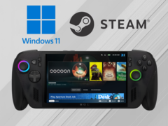 ROG Xbox Ally X met SteamOS (bron: Microsoft, Steam, Xbox Wire met bewerkingen)