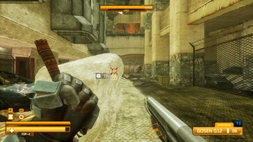 Afbeelding: Een screenshot van de gameplay van SPRAWL zero.