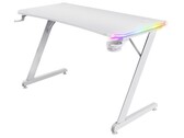 Trust Luminus RGB gaming bureau in wit (Bron: Trust)