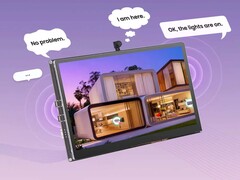 De CrowPanel Advanced 10.1 kan via spraak- en aanraakbediening worden bediend