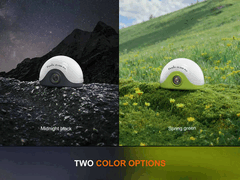 De nieuwe CL20R lampen zijn verkrijgbaar in twee kleuren. (Afbeelding bron: Fenix Lighting USA)