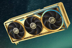 De ROG Astral GeForce RTX 5090 Dhahab OC (Afbeelding bron: Asus)