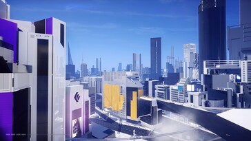 Afgebeeld: een screenshot van de gameplay van Mirror's Edge Catalyst.