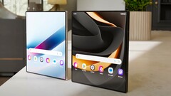 De Samsung Galaxy Z Fold7 is naar verluidt 4,4-4,5 mm dik, niet 3,9 mm. (Afbeeldingsbron: TT Technology, Youtube)