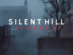 Banner met St. Amelia uit Silent Hill: Townfall