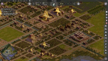 Afbeelding: Een screenshot van de gameplay van Tlatoani: Aztec Cities.
