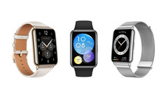De Huawei Watch FIT 2 zal beschikbaar zijn in drie stijlen, afgebeeld. (Afbeelding bron: Roland Quandt &amp;amp; WinFuture)