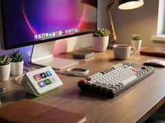 Dit voordelige toetsenblok met LCD's kan draadloos worden gebruikt