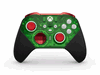 Xbox Elite Wireless Controller Series 2 Core in groen en rood.