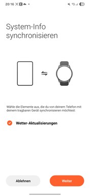 Xiaomi Smart Band 10 Instellingen