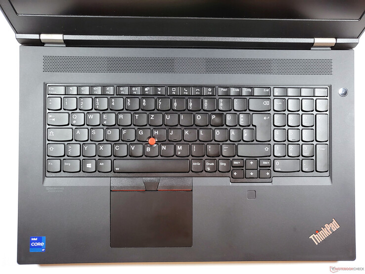 Lenovo ThinkPad P17 G2: Toetsenbord