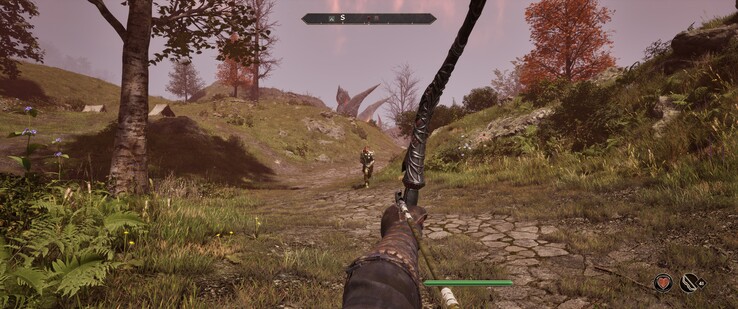We houden deze bandiet op afstand met de boog. (Afbeeldingsbron: The Elder Scrolls IV: Oblivion Remastered)