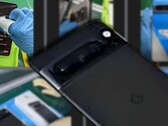 Er zijn meer live foto's van de Google Pixel 8 Pro uitgelekt, schijnbaar vanaf de productielijn. (Afbeelding bron: Pretend Studio - bewerkt)