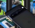 Er zijn meer live foto's van de Google Pixel 8 Pro uitgelekt, schijnbaar vanaf de productielijn. (Afbeelding bron: Pretend Studio - bewerkt)