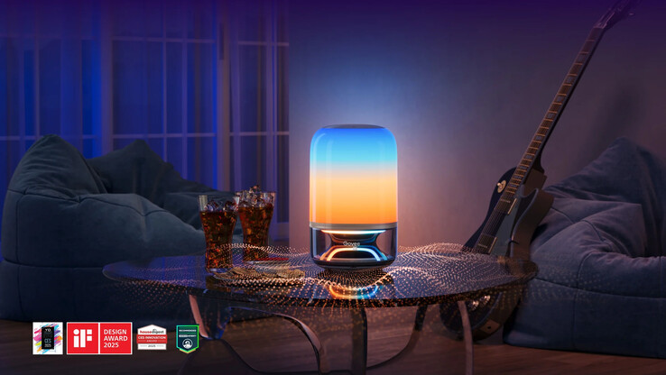 De Govee tafellamp 2 Pro x Sound van JBL. (Afbeelding bron: Govee)