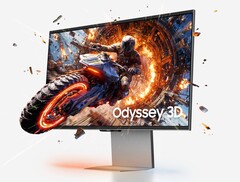 De nieuwe 6K gamingmonitor van Samsung ondersteunt 3D-inhoud (Afbeelding bron: Samsung)