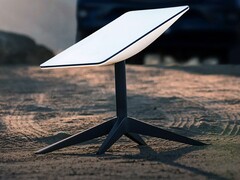 De Starlink Mini schotel is beschikbaar met een 100 GB Roam-abonnement. (Afbeeldingsbron: SpaceX)