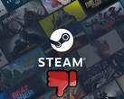 Steam-achtergrond met duim omlaag-symbool eronder (Afbeeldingsbron: Valve met bewerkingen)