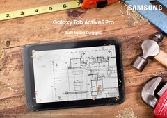 De Galaxy Tab Active 5 Pro is de nieuwe robuuste tablet van Samsung (bron: Samsung)