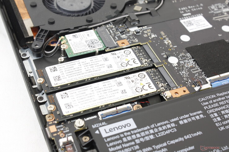 Ondersteunt tot twee PCIe4 x4 NVMe SSD's