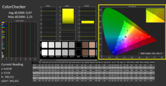 CalMAN - ColorChecker (gekalibreerd)