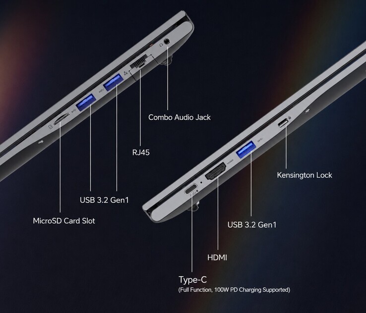 Acer Swift Go-poorten (automatisch vertaald)