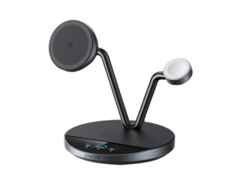 Volgens geruchten werkt Anker aan een nieuw 3-in-1 draadloos oplaadstation (afbeelding). (Afbeeldingsbron: AnkerInsider via X.com)