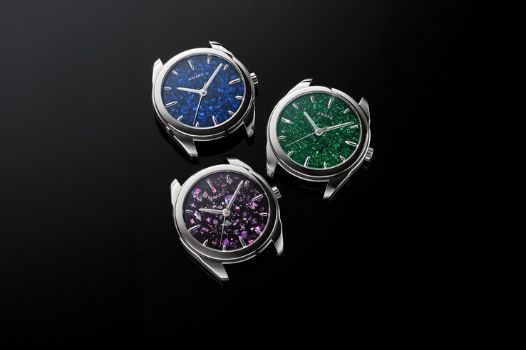 De Awake Son Mai Fragments-serie wordt aangedreven door het automatische G101-uurwerk van La Joux-Perret (Afbeelding bron: Awake)