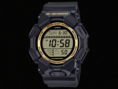 De nieuwe Casio Black en Gold horloges (op de foto) worden buiten Japan uitgebracht. Afbeeldingsbron: Casio)