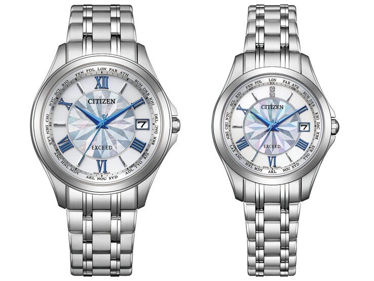 De Citizen CB1080-52W (links) en EC1120-59W (rechts) horloges