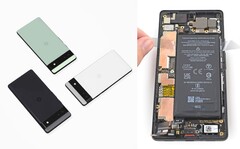 Google vermindert de levensduur van de batterij van sommige Pixel 6a-toestellen via een software-update (Afbeelding bron: Google / iFixit)