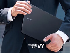 De NEC VersaPro J UltraLite Type VY-laptop is ontworpen om lang mee te gaan en robuust te zijn voor gebruik door zakenmensen.(Afbeeldingsbron: NEC)