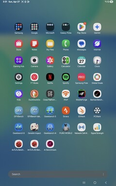 Software Samsung Galaxy Tab S10 FE