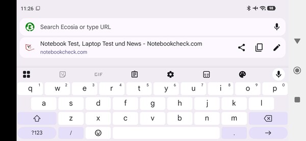 Toetsenbordlandschap