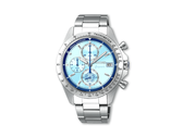 Het nieuwe samenwerkingsmodel van Seiko is speciaal ter gelegenheid van het jubileum voorzien van een kristal bij de 10-uur-index.