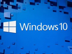 Microsoft 10 wordt stopgezet, en er zijn opties beschikbaar om uw ervaring te verlengen. Afgebeeld - Windows 10-logo op felblauwe achtergrond. (Afbeeldingsbron: Chris Welch / The Verge)