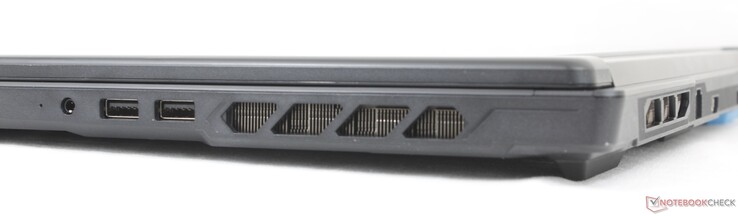 3,5 mm-hoofdtelefoonaansluiting, 2x USB-A 3.2 Gen. 1