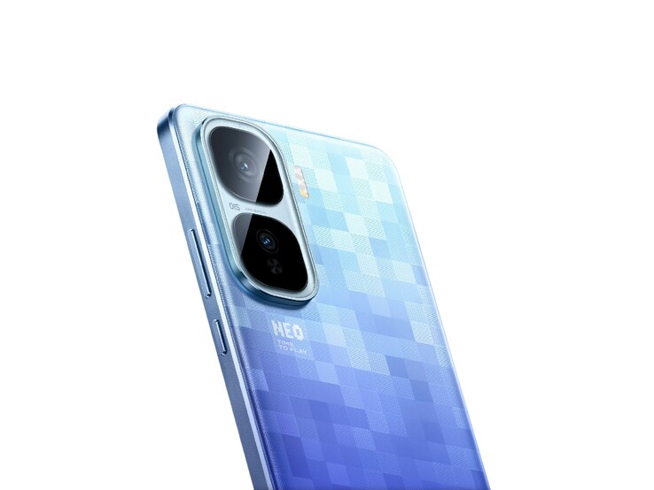 De render van het nieuwe "iQoo vlaggenschip refresh". (Bron: Digital Chat Station via Weibo)