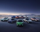 Een selectie van Xiaomi YU7 SUV's (Afbeelding bron: Xiaomi)