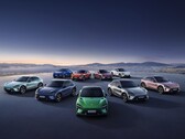 Een selectie van Xiaomi YU7 SUV's (Afbeelding bron: Xiaomi)
