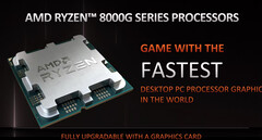 AMD maakt eindelijk de kernklokgegevens bekend van de Zen4c-kernen in de 8000G-processors (Afbeelding bron: AMD)