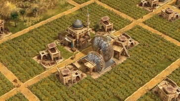 Een afbeelding van een boerderij in Anno 1404 – History Edition.