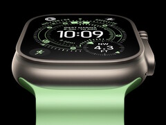 Afgebeeld: Apple Watch Ultra 3 met kompas-uitgeruste wayfinder display (Afbeeldingsbron: Apple)