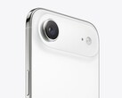 Close-up van de Apple iPhone Air achtercameramodule in witte afwerking (Afbeeldingsbron: Apple)