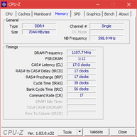 CPU-Z Memory