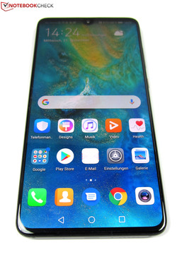 Getest: de Huawei Mate 20 smartphone. Testtoestel voorzien door Huawei Germany.