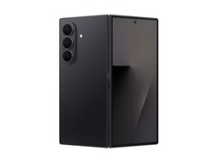 De Galaxy Z Fold7 Enterprise Edition wordt geleverd in één gitzwarte kleuroptie (Afbeelding bron: Samsung)